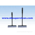 window and floor cleaning squeegee with long handle, window squeegee